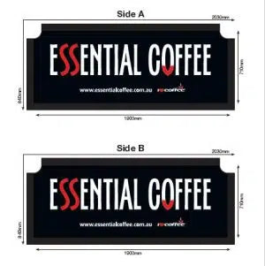 Essential Coffee Wind Barrier 2 Metre