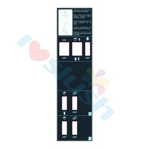 Sticker Control Panel (Twin)