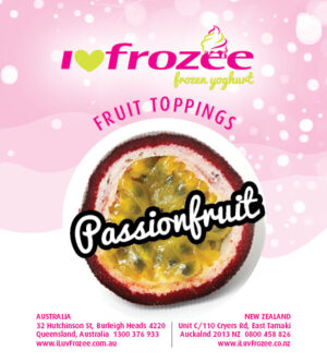 Passionfruit Topping