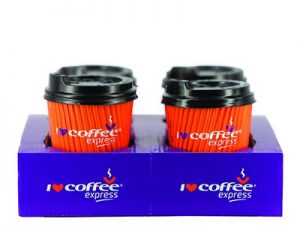I Luv Coffee Express - Takeaway Tray