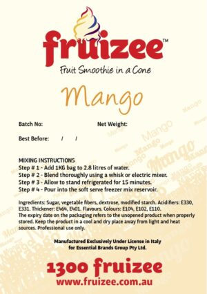 Mango Slush Flavour