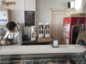 Essential Frappe in Cafe